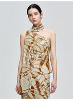 Butterfly Print Tube Top