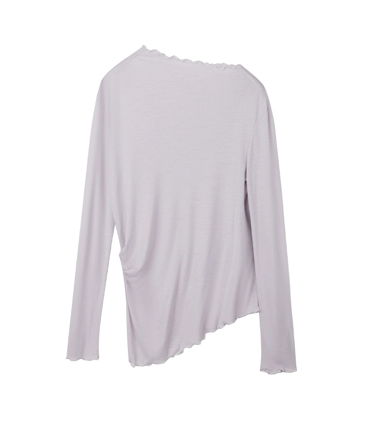 Solid Irregular Shirt