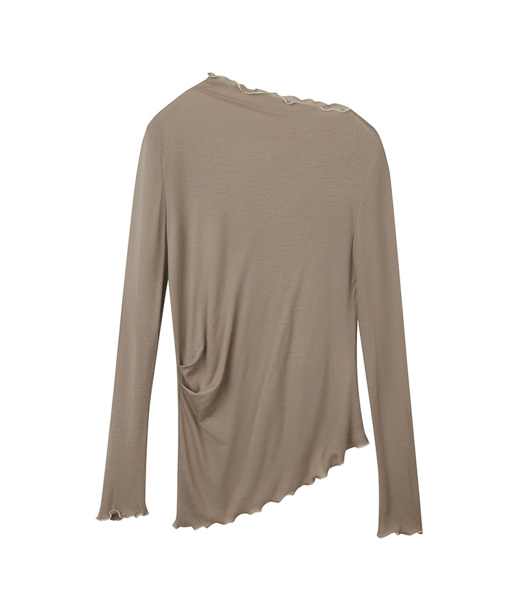 Solid Irregular Shirt
