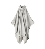 Gray Halter Pleated Top