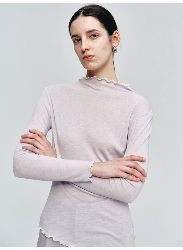 Solid Irregular Shirt