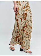 Sleeveless Butterfly Print Dress