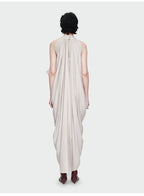 Gray Halter Loose Maxi Dress