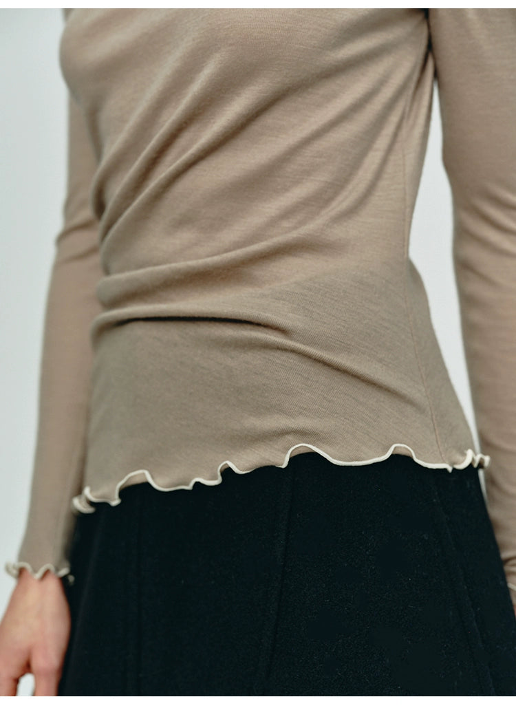 Solid Irregular Shirt