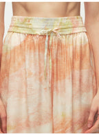 Print Casual Wide-leg Pants