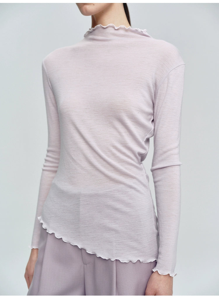 Solid Irregular Shirt