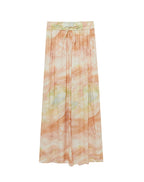 Print Casual Wide-leg Pants